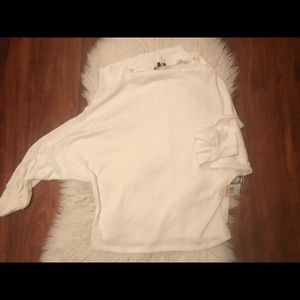 Off shoulder sweater